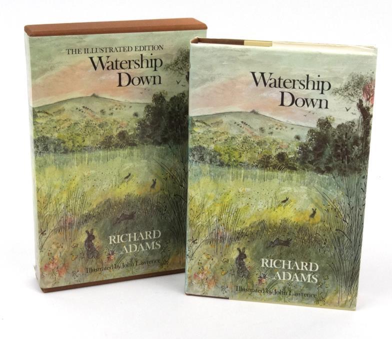 Richard Adams - Watership Down - Illustrated edition, inscribed and signed by the author and
