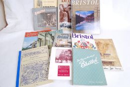 Selection of Books on Bristol together with magazines relating to the Bristol 600 Celebrations.