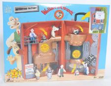 An unopened Wallace & Gromit Close Shave by aardman playset.