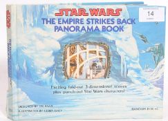 A vintage Star Wars Empire Strikes Back Panorama pop-up book.