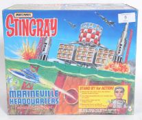 A Matchbox Stingray Marineville HQ boxed set. Appears unopened.