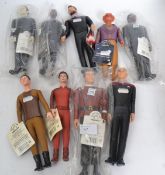 9x Star Trek DS9 (and others) Applause action figures - some sealed.