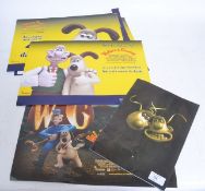 A Wallace & Gromit Bradford & Bingley posters and theatre programme from Wallace & Gromit Live.