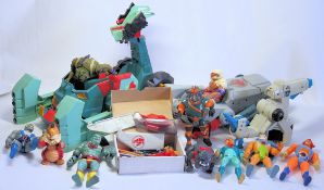 THUNDERCATS: A collection of retro 1980's LJN Productions Thundercats action figures and accessories