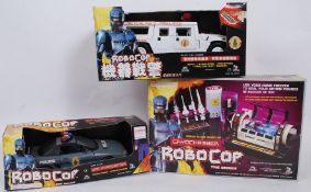 ROBOCOP: A collection of original Toy Island Robocop ' The Series ' boxed toys to include OCP
