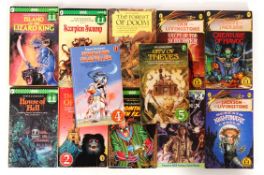 BOOKS: A collection of STEVE JACKSON  and IAN LIVINGSTONE FIGHTING FANTASY Puffin adventure