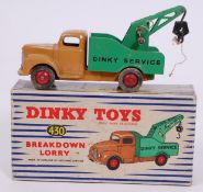 An original 1950's Dinky Toys Dinky Service Breakdown Lorry, 430. In original box.