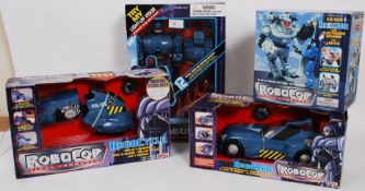 ROBOCOP: A collection of four Robocop Alpha command boxed toys - comprising of Robocycle, Copter