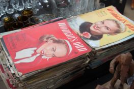 A  good collection of 1950`s womans own magazines