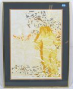 Peter Lyon, ` Cool Water / Morning Sunlight `, signed and inscribed in pencil by the artist to the
