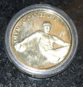 COINS: A Samoa 50 dollar silver proof coin