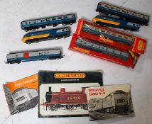HORNBY: A collection of Hornby Inter-City railway trains comprising two boxed carriages R924, and