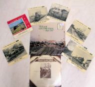 RAILWAY: A collection of 10 Railway Trains vinyl record LP's (to accompany train sets) to include