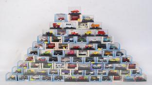A large quantity of Oxford (and others) 1:76 diecast model cars and vehicles. 75+ models in total.