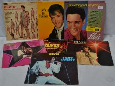 7 x Elvis LP`sto include Something for Everybody, In Memphis, Lets, Be Friends etc. Various years