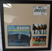 AUTOGRAPHS: Beach Boys - Surfin` USA - original signed vinyl record by the original lineup,