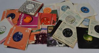 A good collection of predominantly 1960`s / 70`s 45rpm singles to include The Band, Thin Lizzy, The