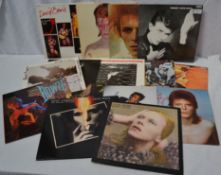 A good collection of David Bowie LP`s (15) to include The Man Who Saved The World, Space Oddity,
