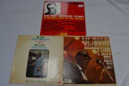 RECORDS: Ray Charles x3 - Hallelujah, I Love Her So, Recipes For Soul, Volume Four.