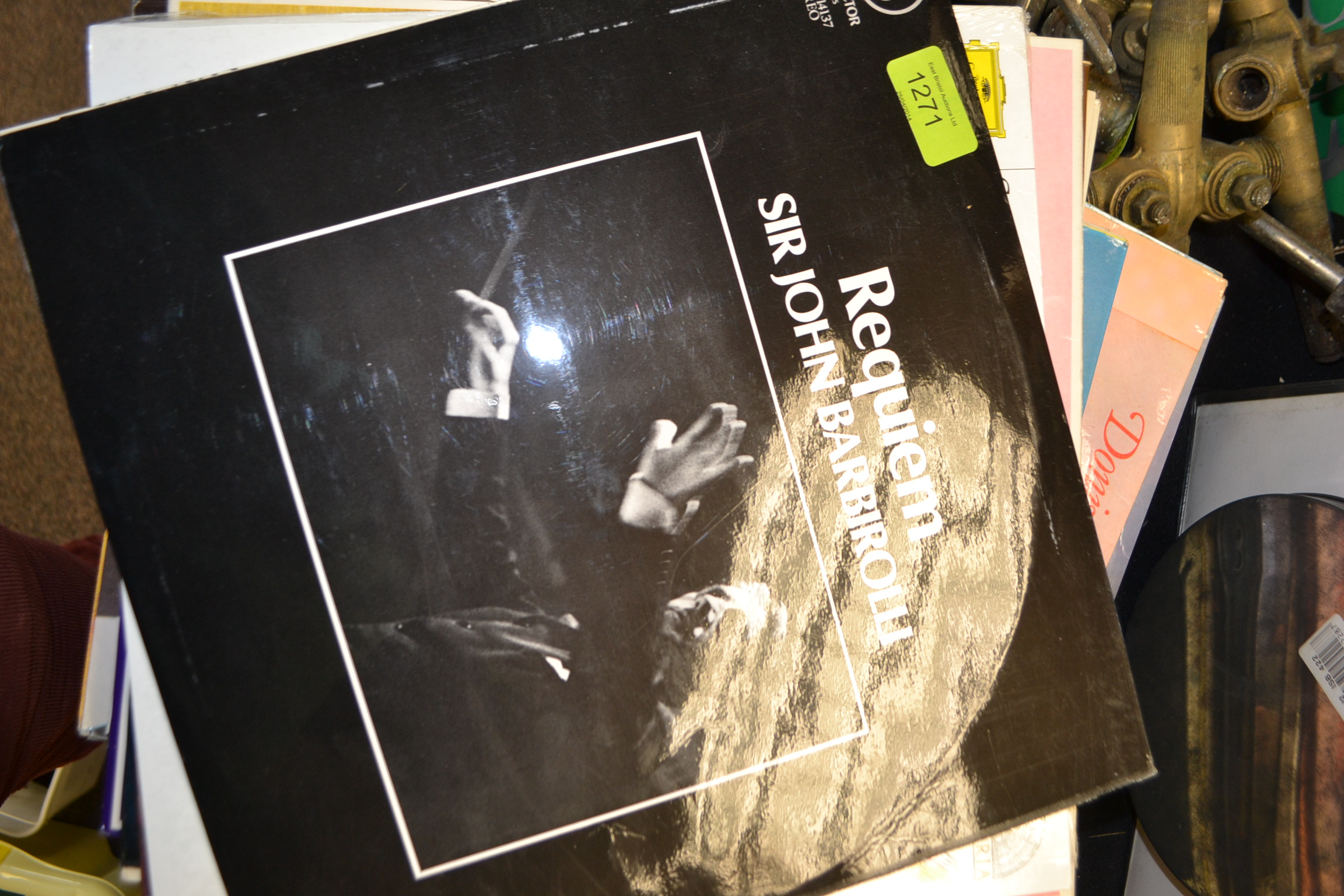 RECORDS: A Collection of classical and Jazz vinyl LPs.