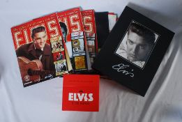 ELVIS PRESLEY: An original presentation box of Elvis Presley`s Greatest Ever Singles - along with a
