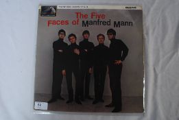 RECORDS: The Five Faces Of Manfred Mann 1731 VG VG
