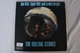 RECORDS: The Rolling Stones Big Hits & High Tide And Green Grass. Decca txs 101. VG VG