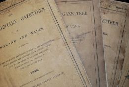 A collection of mid-19th century Parliamentary Gazetteer books / magazines from 1840 onwards.