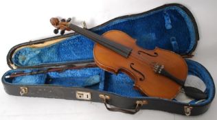INSTRUMENTS: A cased violin by Skylark ( see illustration)