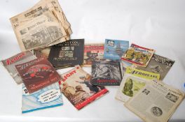 A collection of wartime magazines and ephemera relating to ship and plane recognition. Together