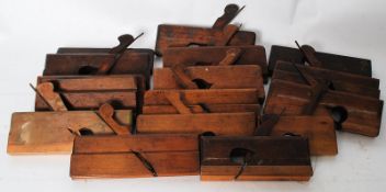 A selection of vintage woodworking planes