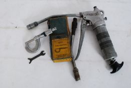 TOOLS: Vintage tools to include a Wanner oil gun, Micrometer and others