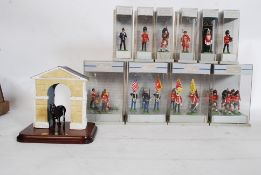 A collection of individual and group sets of Britians lead toy soldiers to include two Middlesex