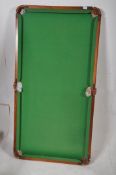 MEMORABILIA: A collapsible folding snooker table owned by BAFTA award winning actor / writer /