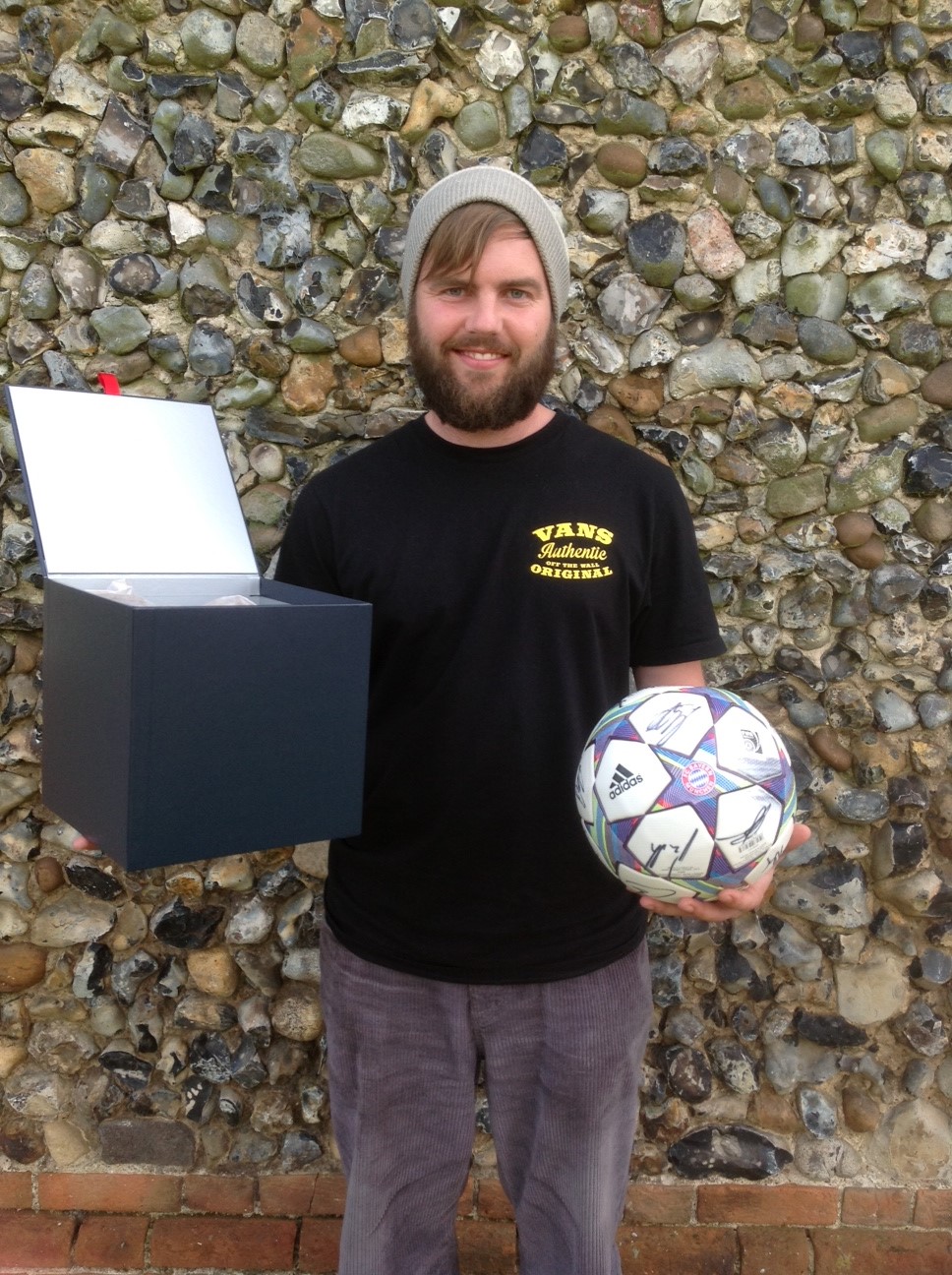 Donated by UEFA  A Bayern Munich Signed UEFA Football from the 2011/12 UEFA Champions League season.