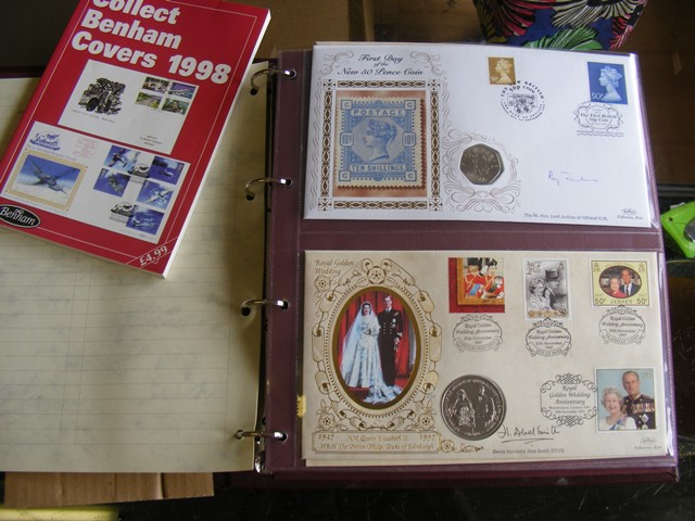 A set of 8 Albums of Benham Coin Covers