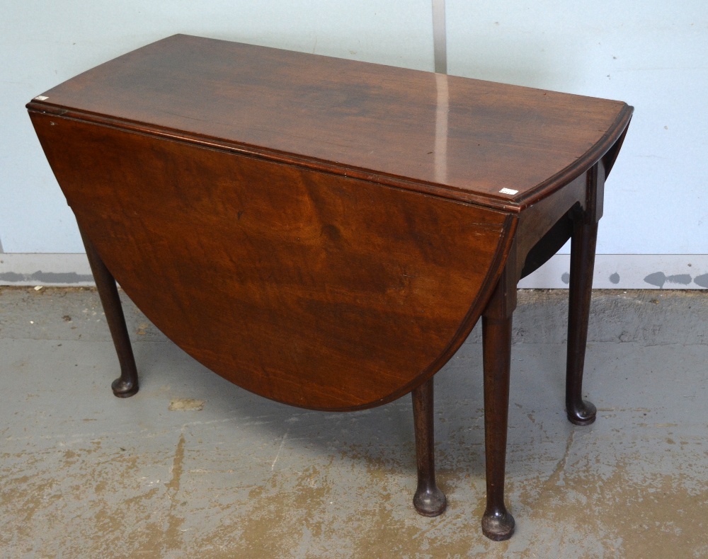 19th century mahogany drop leaf table