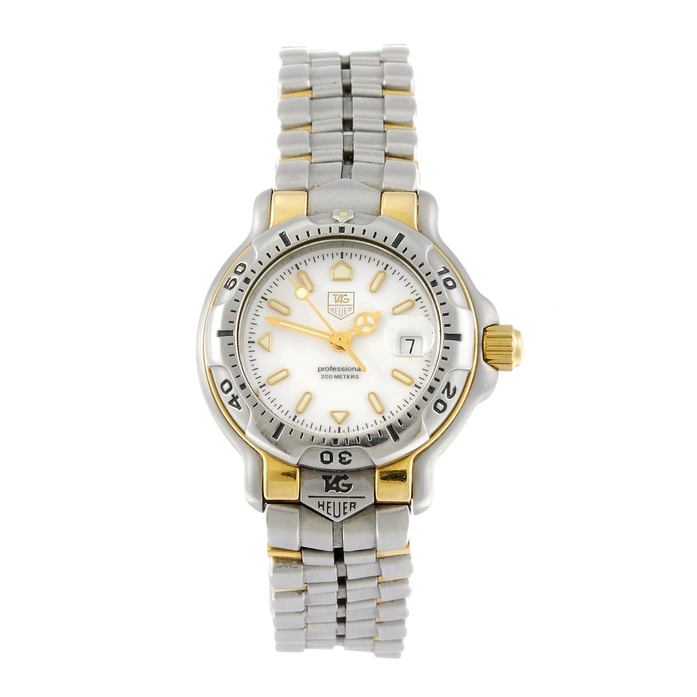 TAG HEUER - a lady`s 6000 Series bracelet watch. Reference WH1351-K1, serial V38665. Unsigned