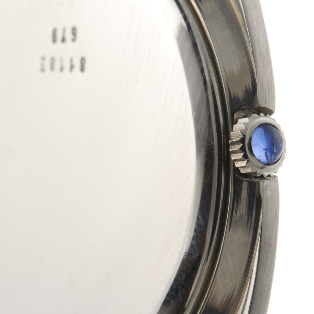 FAVRE-LEUBA - a gentleman`s wrist watch. Numbered 81183 679. Signed manual wind movement. Silvered - Image 2 of 3