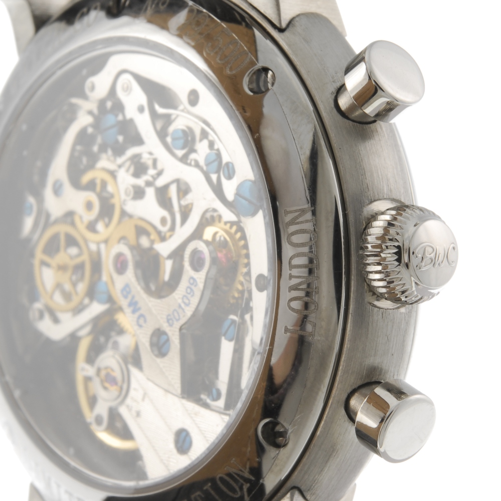 BELGRAVIA WATCH CO. - a limited edition gentleman`s Power Tempo chronograph wrist watch. Number 99/ - Image 3 of 4