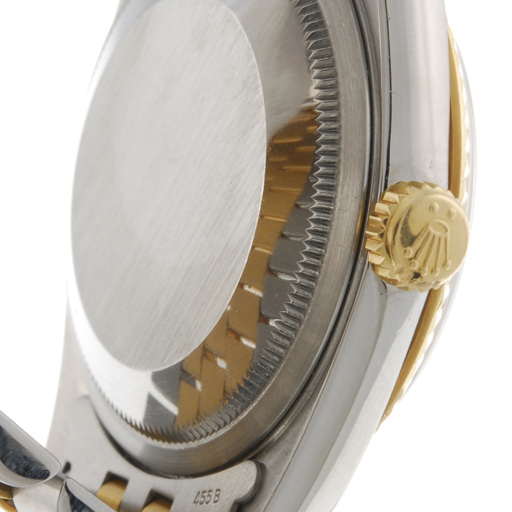 ROLEX - a gentleman`s Oyster Perpetual Datejust bracelet watch. Circa 2002. Reference 16233, serial - Image 3 of 4