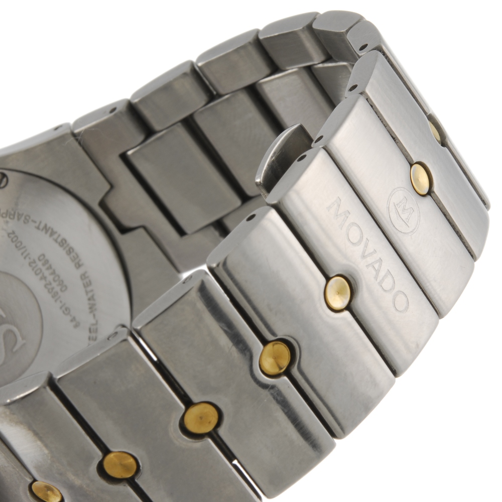 MOVADO - a gentleman`s Museum Sports Edition bracelet watch. Reference 84-G1-1892-A012-11/002, - Image 4 of 4