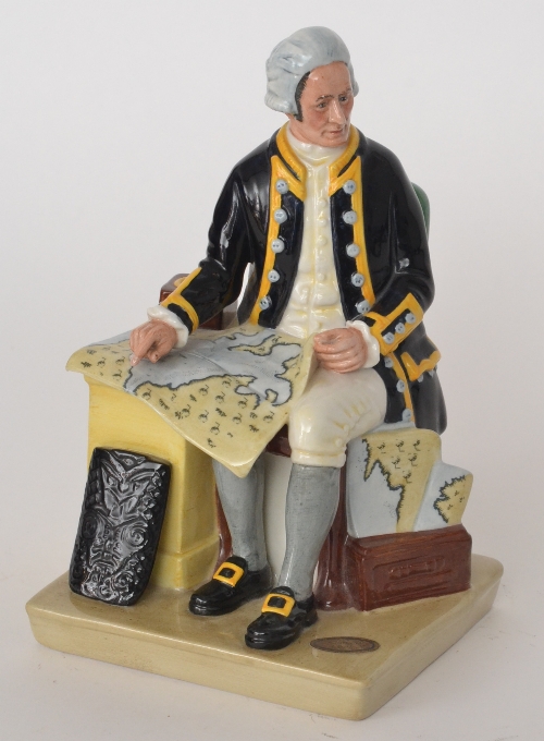 A Royal Doulton figure of Captain Cook D2889