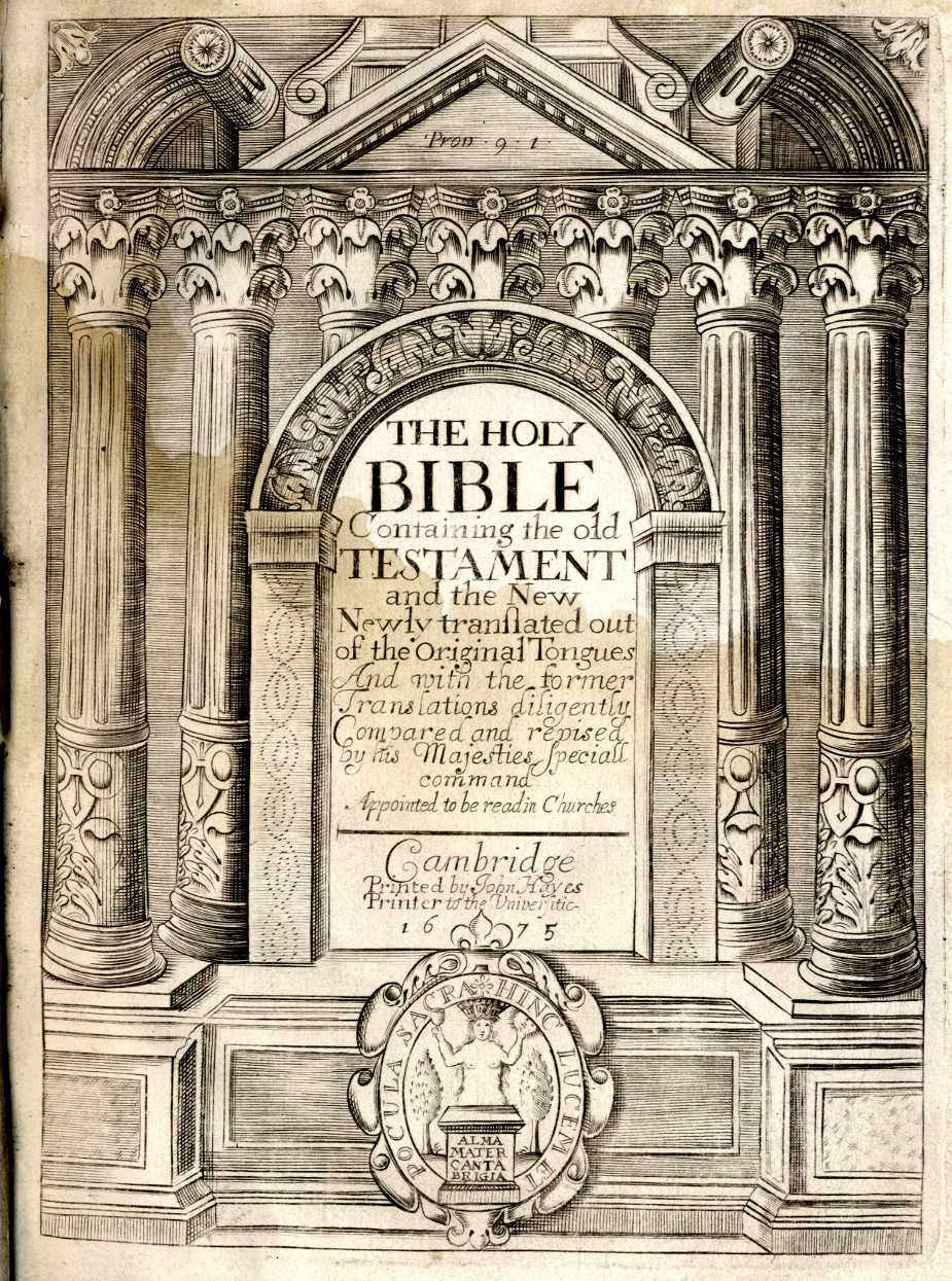 Bible: The Holy Bible containing the Old Testament and the New Newly Translated out of the