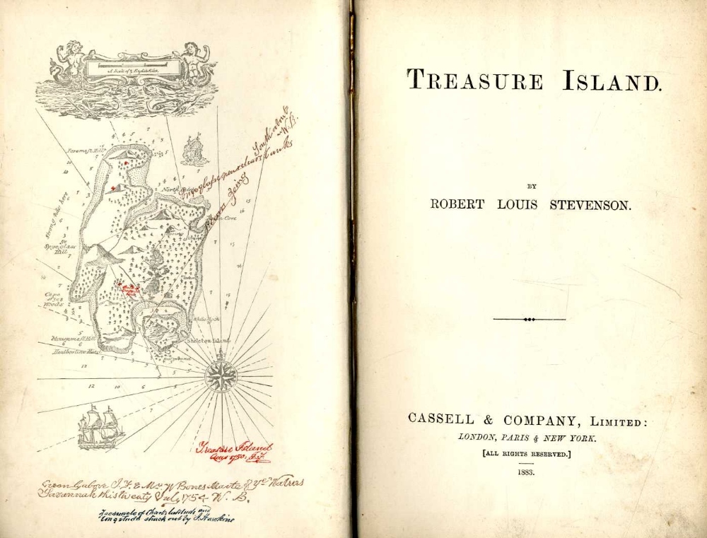 Scarce First Edition

Stevenson (Robert Louis) Treasure Island, L. (Cassell & Co.) 1883. First