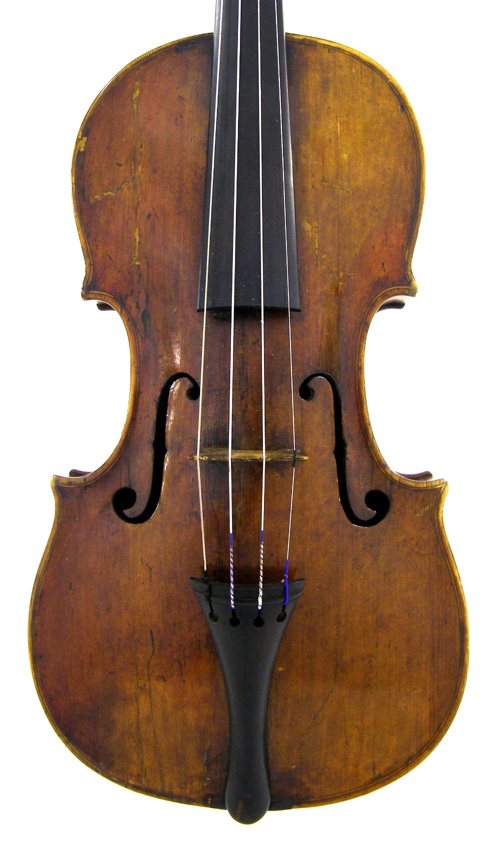 English violin labelled Made by Benj. Banks Catherine Street, Salisbury, 13 15/16", 35.40cm