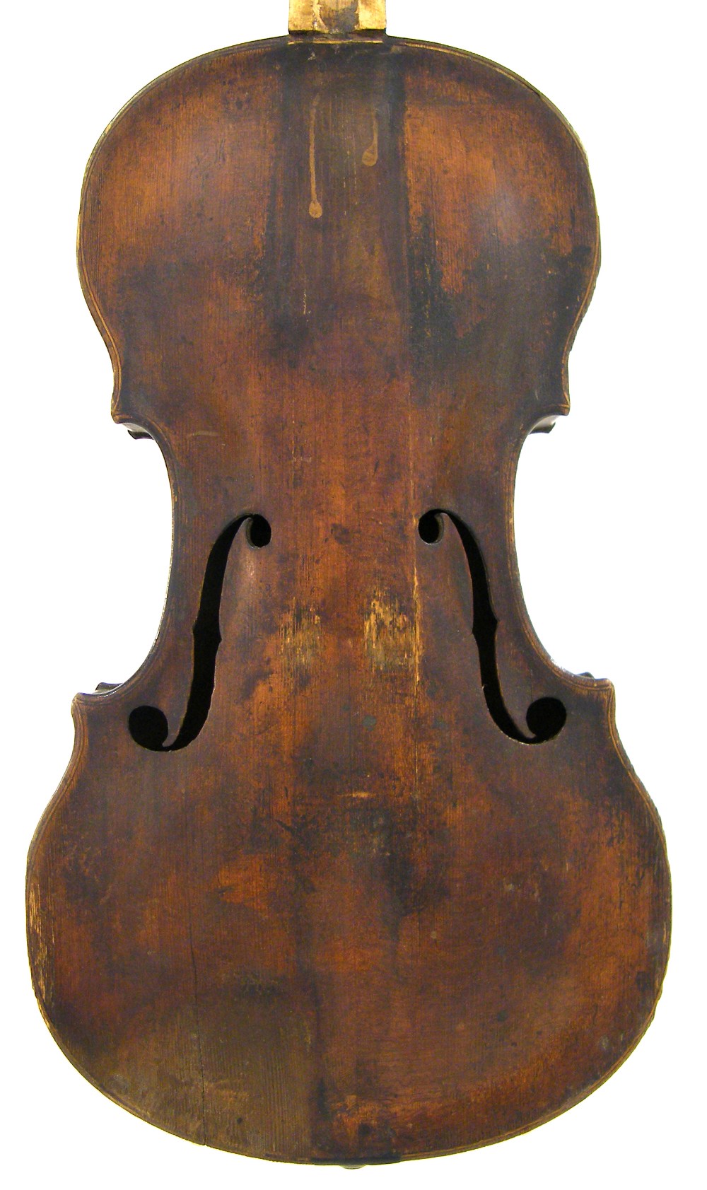 18th century German violin labelled and probably by Johann Gottlob Ficker Probe Violino Cor-