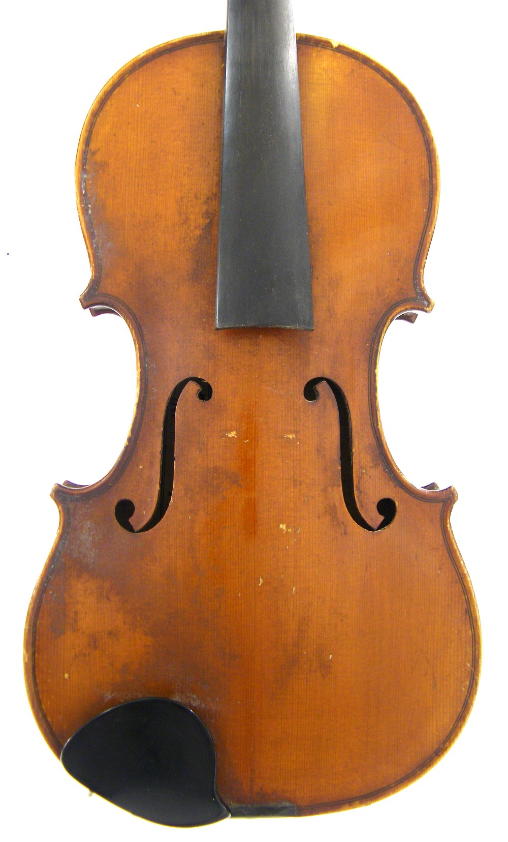 French violin by and labelled Charles Bailly Martre Luthier Expert, Annee 1944 no. 660, also