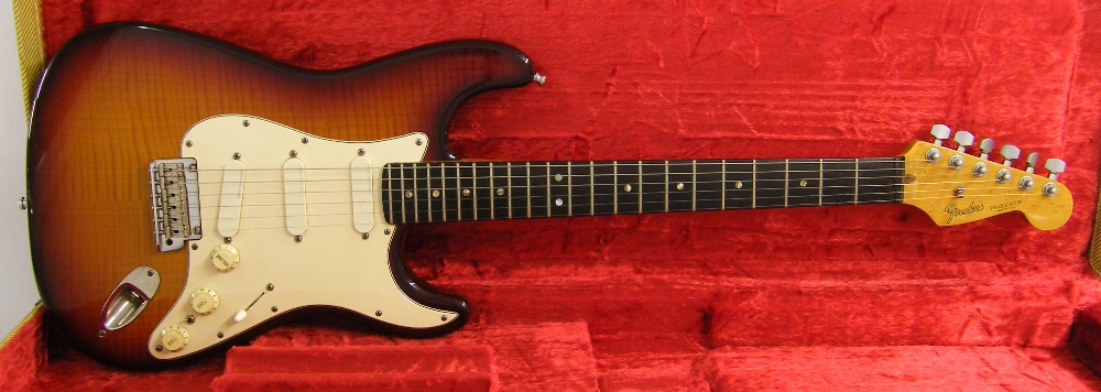 Fender 35th Anniversary Stratocaster electric guitar, made in USA, custom shop limited edition no.