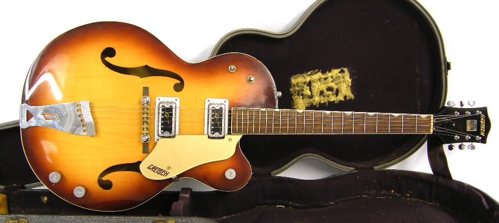 Gretsch Anniversary Model arch top electric guitar, made in USA, circa 1966, ser. no. 116802,